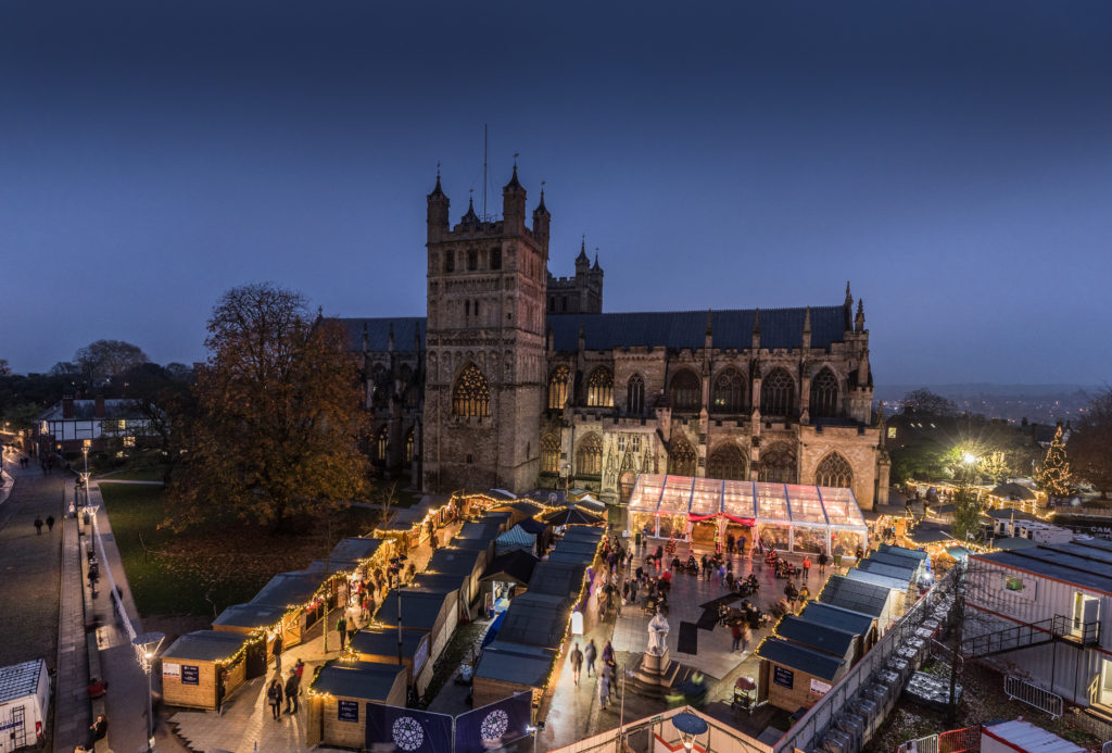 Exeter Cathedral Christmas Market