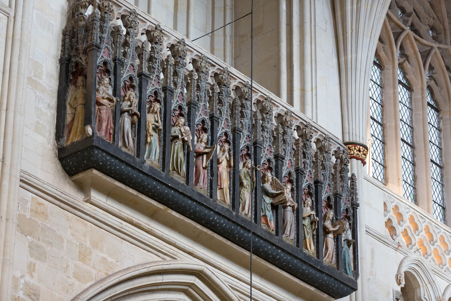 Minstrels Gallery Exeter Cathedral