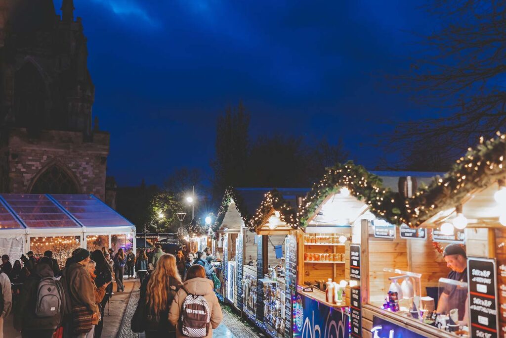 Exeter Cathedral Christmas Market 2023