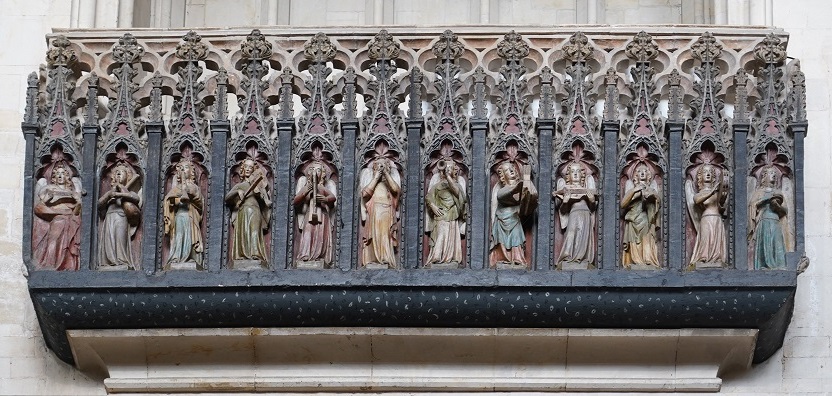 Minstrels’ Gallery straight on