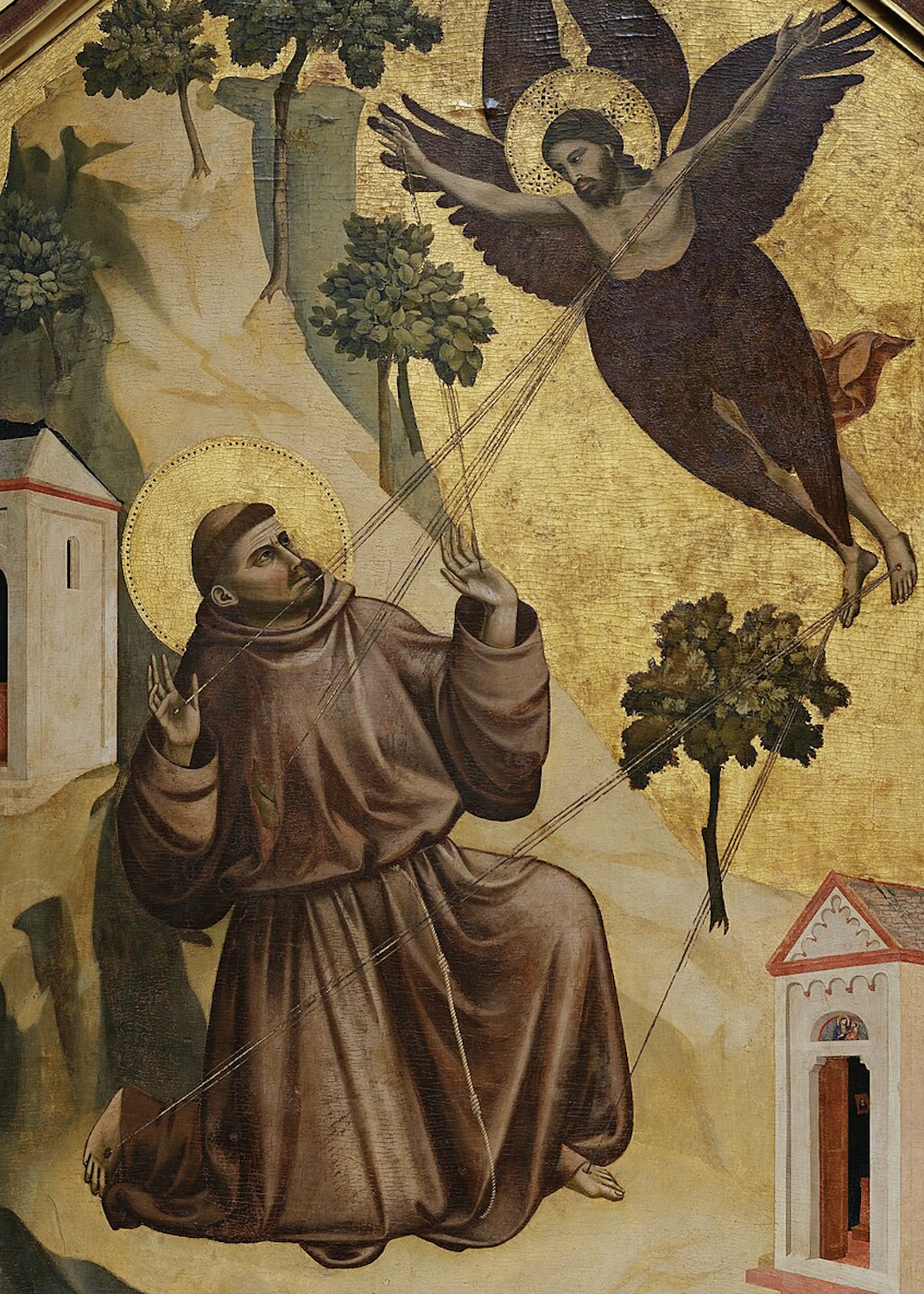 Saint Francis receiving the Stigmata