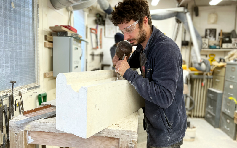 Exeter Cathedral Capital Works - stonemasons